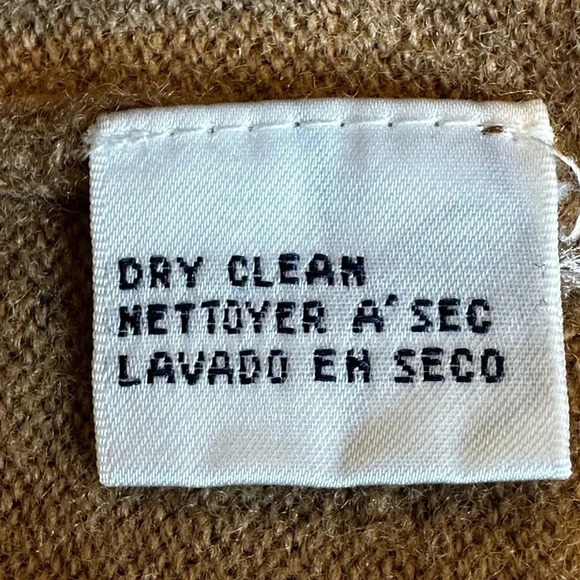 Rena Rowan for Saville Vntg Camel Short Sleeve Sweater Top lambswool blend Sz 1x - Picture 6 of 8